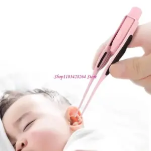 LED Ear Cleaner Tweezers Adults Ear Wax Removing Tool Baby Ear Care Products