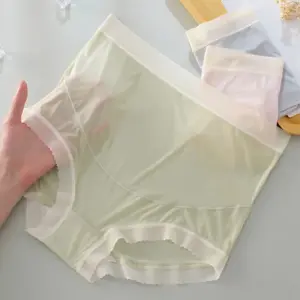 Summer Cotton Stretch Maternity Panties High Waist Thin Breathable Belly Pregnancy Underwear Clothes for Pregnant Women Briefs